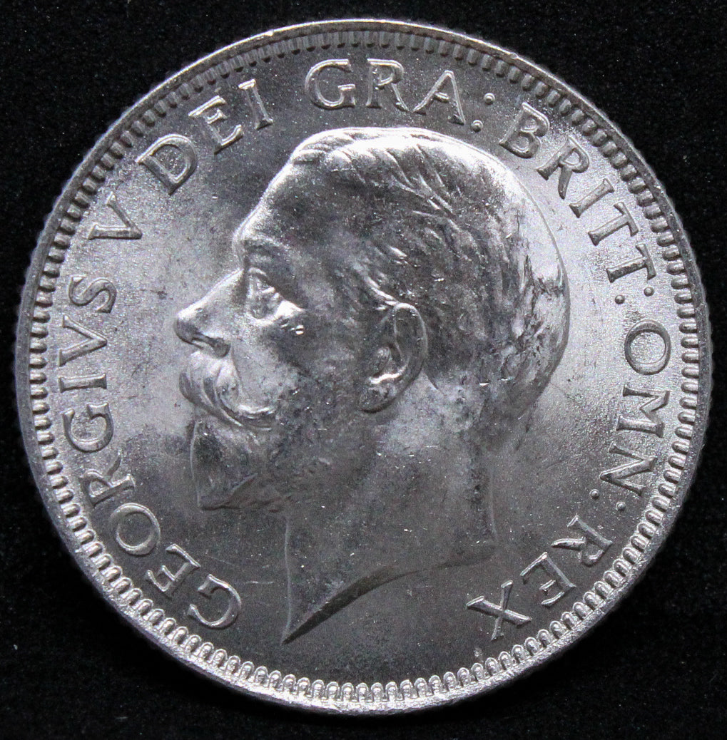 1932 G.BRITAIN 1 SHILLING George V .NGC MS 65