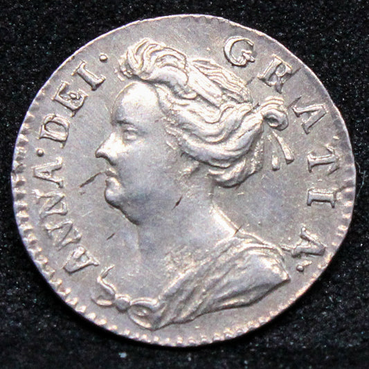 1709 G.BRITAIN PENNY MAUNDY  Queen Anne. S.3598. UNC