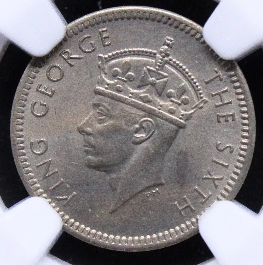 3 pence 1949, Southern Rhodesia. KM-20 UNC NGC MS64